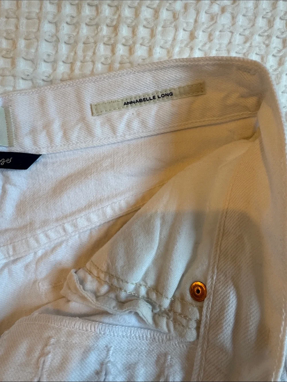Citizens of Humanity | Annabelle Long Short in Gloss | High-Waisted Size 23